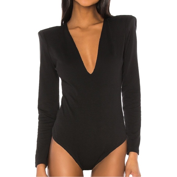 Grlfrnd Eryka Bodysuit in Black, Size: XS - Picture 5 of 11